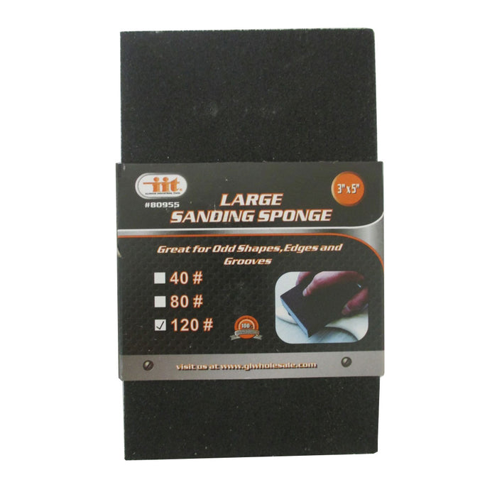 3 Pc Sanding Sponge Polishing Block Pad Set Sandpaper Foam Dual Angle Large Grit