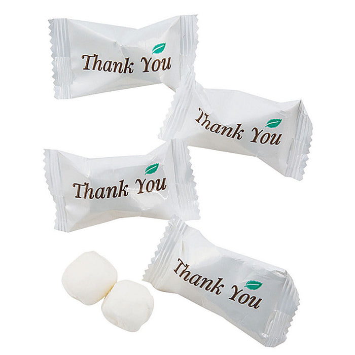 1000 Ct Buttermint Individually Wrapped Thank You Mint Candy Wedding Candies