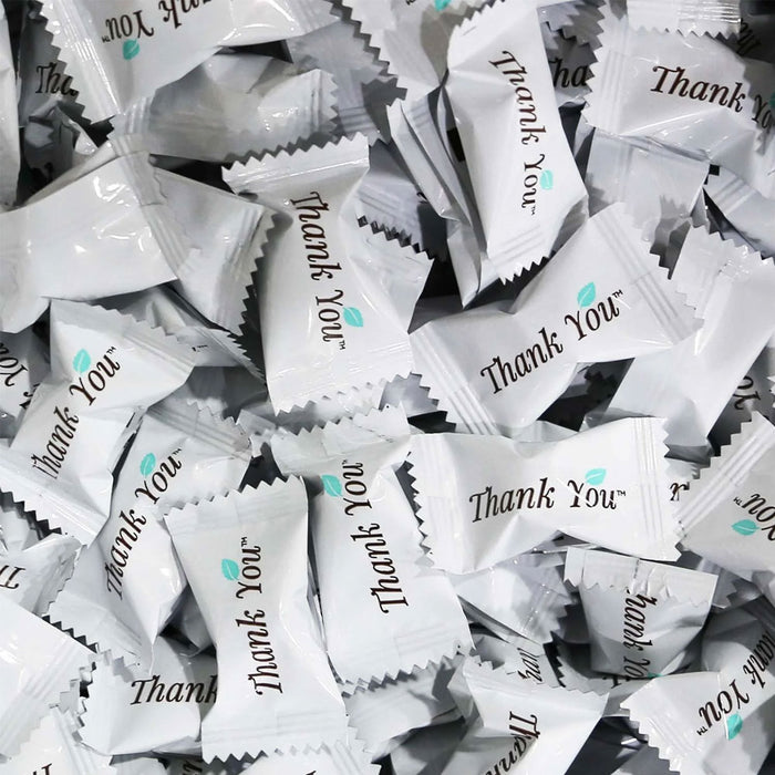500 Ct Hospitality Mints Buttermint Individually Wrapped Thank You Candy Party