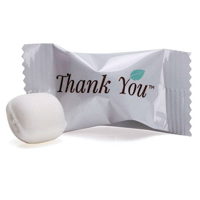 1000 Ct Buttermint Individually Wrapped Thank You Mint Candy Wedding Candies