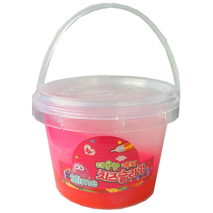 4 Pk Jumbo Slime Kit Glitter Crystal Goo Putty Squishy Party Favor 17.6oz Bucket
