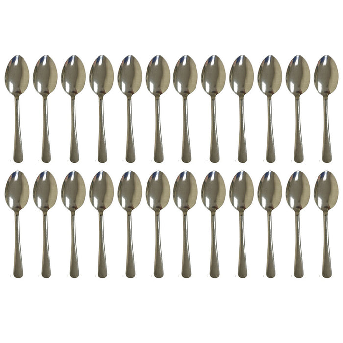 24 Pc Serving Tablespoons Stainless Steel Dinner Spoons Banquet Buffet Utensils