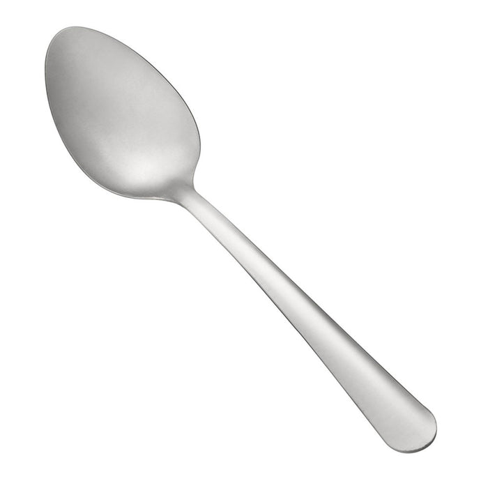 12 Silver Dinner Spoons Stainless Steel Dessert Utensil Silverware Flatware Home