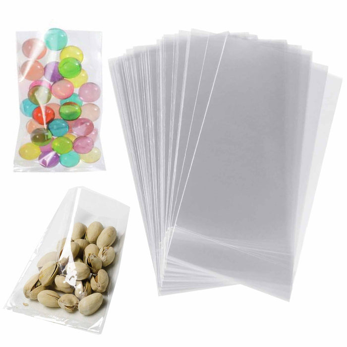 1000 Ct Clear Poly Bags Cello Treat Baggies Candy Pouch Loot Snack Nuts 3"X5.5"