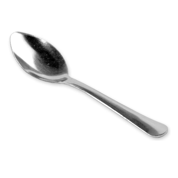 6 Demitasse Espresso Spoons Mini Stainless Steel Tea Dessert Utensil Silverware