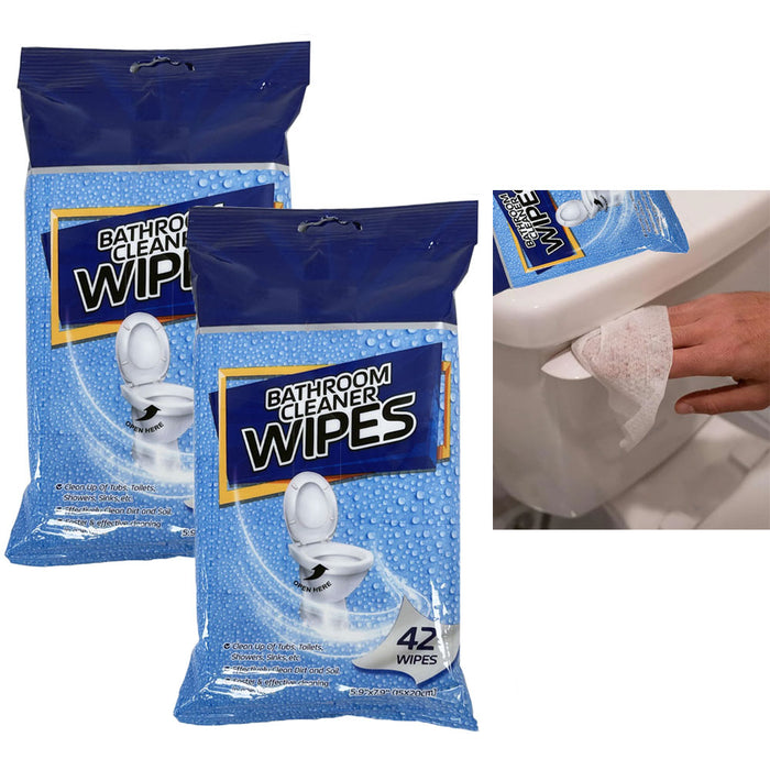 84ct Multi Surface Cleaner Wipes Bathroom Household Cleaning Supplies 5.9"X7.9"