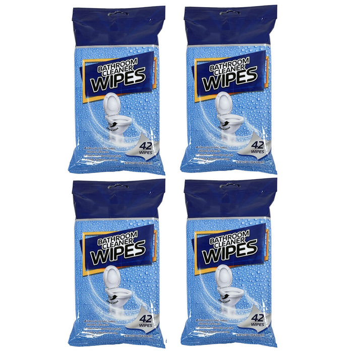 168ct Cleaning Wipes Toilet Seat Clean Bathroom Surfaces Bleach Free 5.9"X7.9"