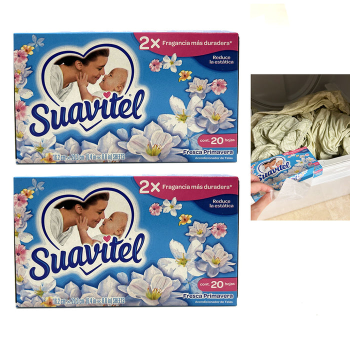 40ct Laundry Dryer Sheets Fabric Softener Strong Clean Scent Reduce Static Lint