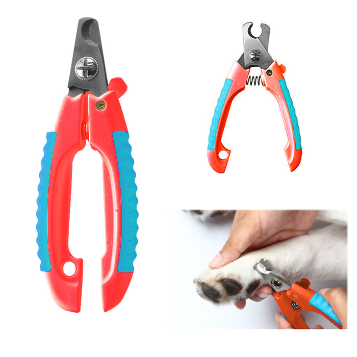 1 Dog Nail Clippers Trimmer Grooming Small Large Pet Cat Claw Cutting Scissors