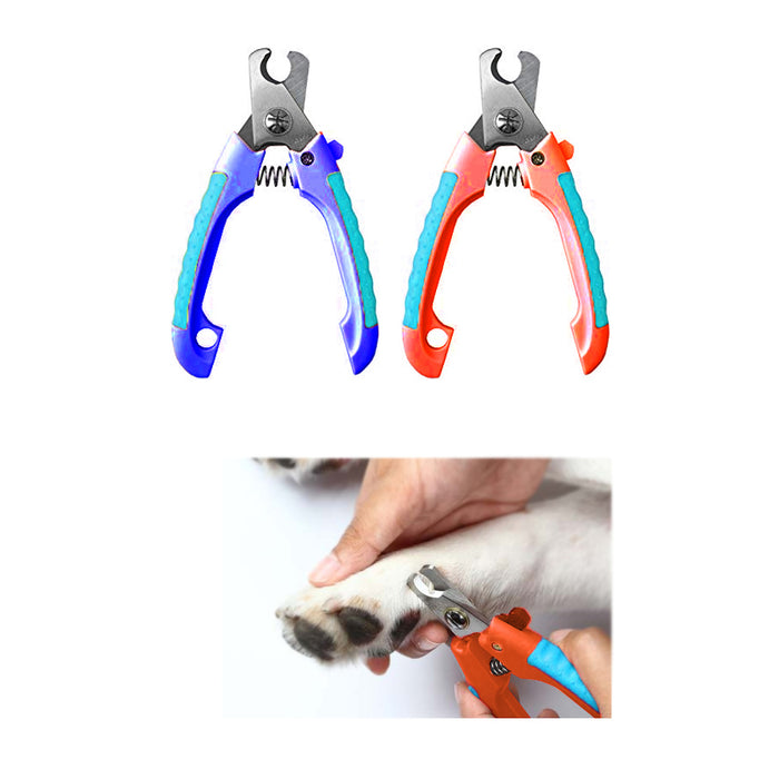 1 Dog Nail Clippers Trimmer Grooming Small Large Pet Cat Claw Cutting Scissors