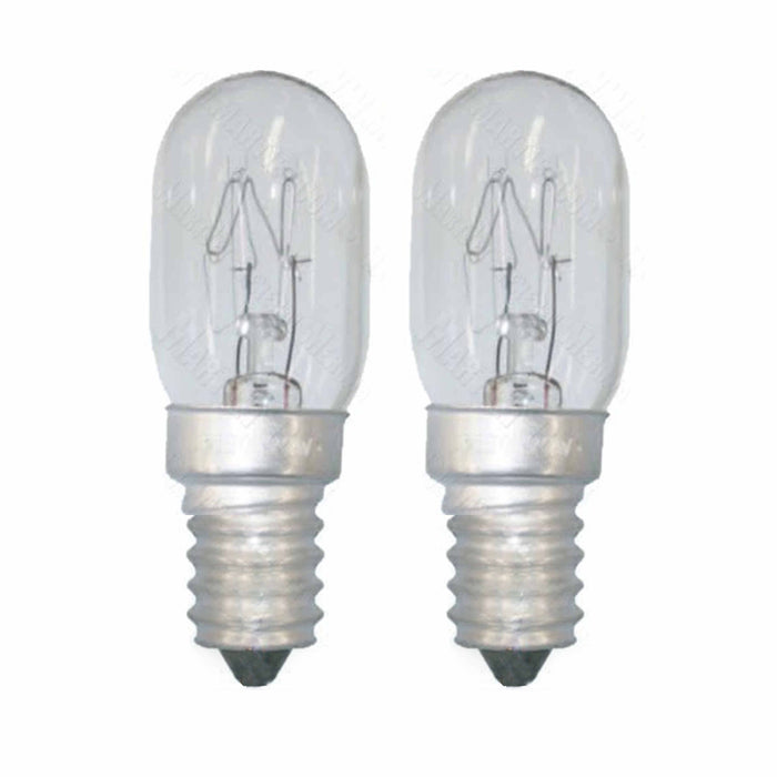 2 Microwave Oven Lamp Light Bulbs 25w 120v Replacement Lighting Intermedium E14