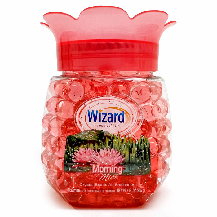 1 Wizard Morning Mist Crystal Beads Home Air Freshener Odor Eliminator Gel Aroma
