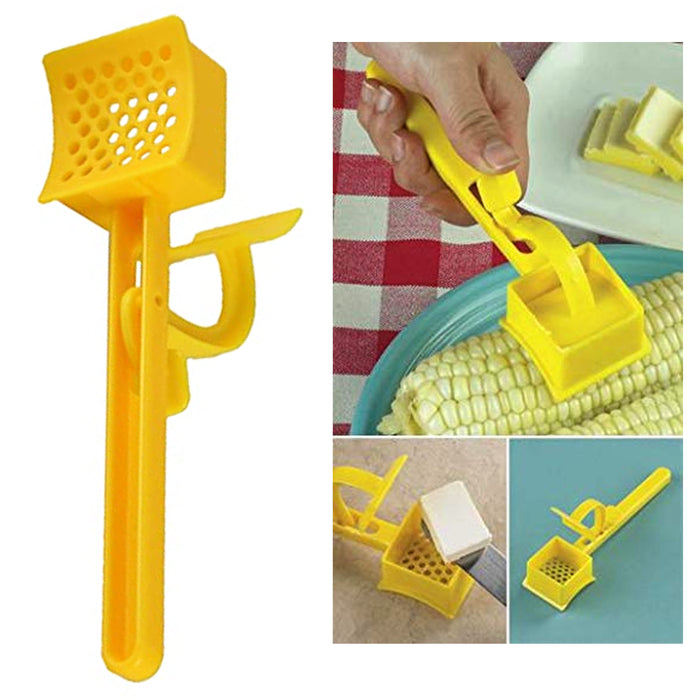 1 Pc Corn Cob Butterer Butter Spreader Curler Toast Spread Kitchen Gadget Tool