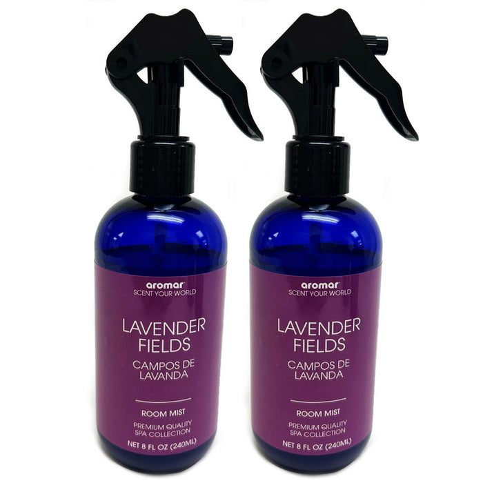 2 Lavender Odor Eliminator Absorber Spray Air Fresh Room Mist Linen Trash 8oz ea