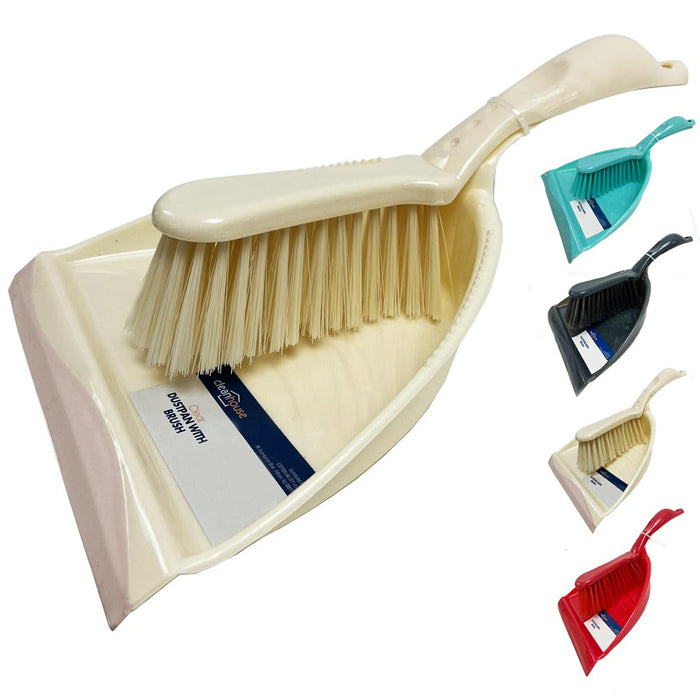 1 Plastic Dust Pan Cleaning Brush Handheld Hand Broom Small Home Crumbs Kitchen