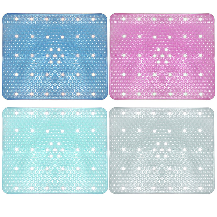 2 Pc Cushion Sink Mat Drain Protector Dishes Draining Non Slip Colors Kitchen