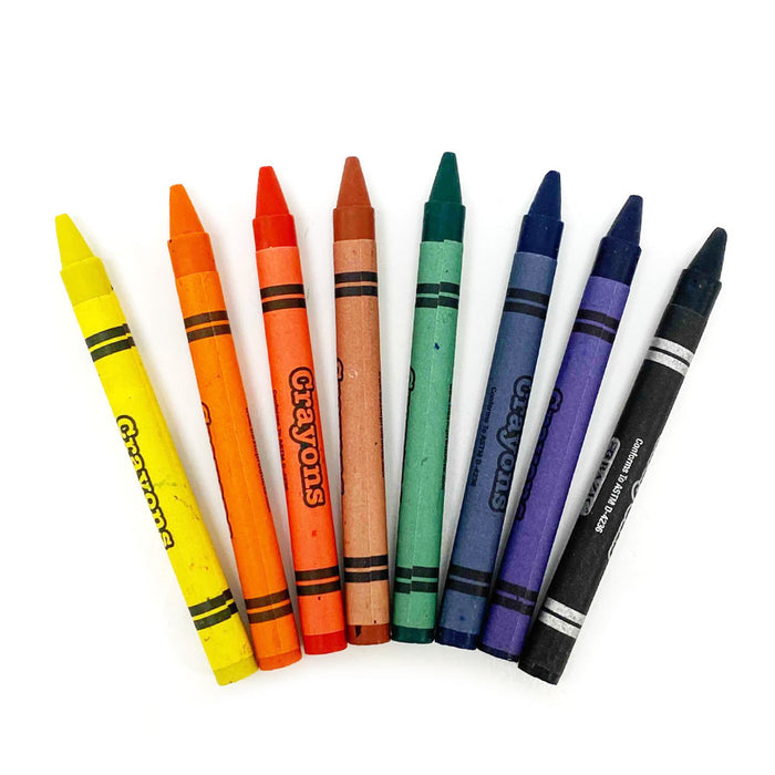 64 Ct Color Crayons Set Premium Quality Party Favor Kids Coloring Non Toxic Bulk