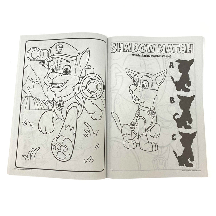 2 Pack Paw Patrol Coloring Books Jumbo Color Activity Great Gift Kids All Ages