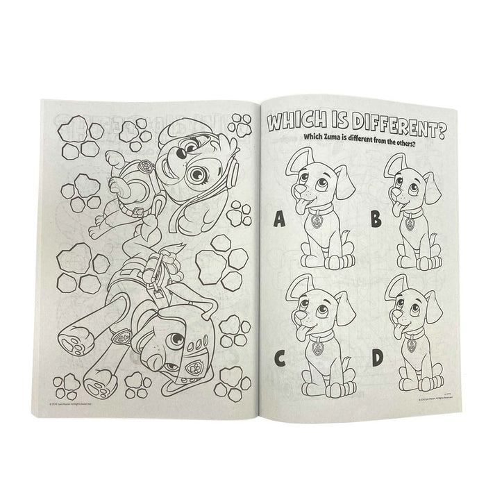 2 Pack Paw Patrol Coloring Books Jumbo Color Activity Great Gift Kids All Ages