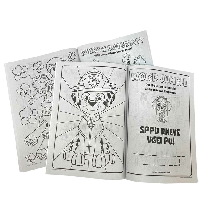 2 Pack Paw Patrol Coloring Books Jumbo Color Activity Great Gift Kids All Ages