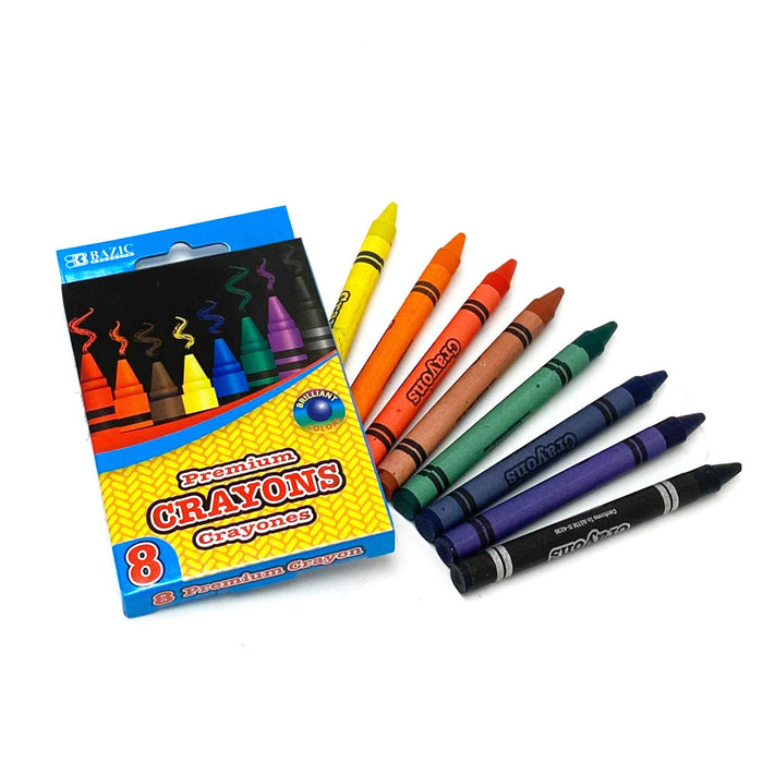 32 Ct Premium Quality Color Crayons Set Kids Art Craft Coloring Non Toxic School