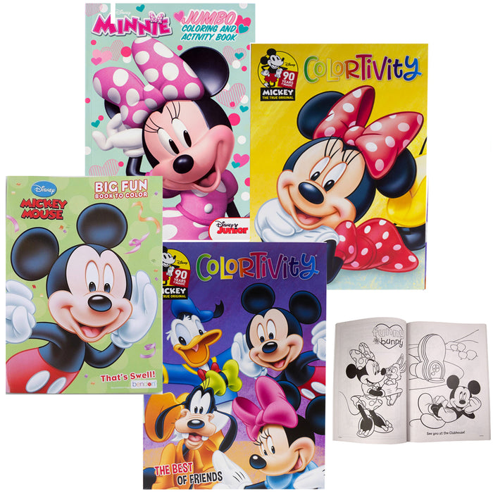 Disney Advanced Coloring Book Set for Teens, Adults - Disney 100 and Mickey  Mouse Coloring Activity Book Bundle with Colored Pencils, Bookmark (Adult