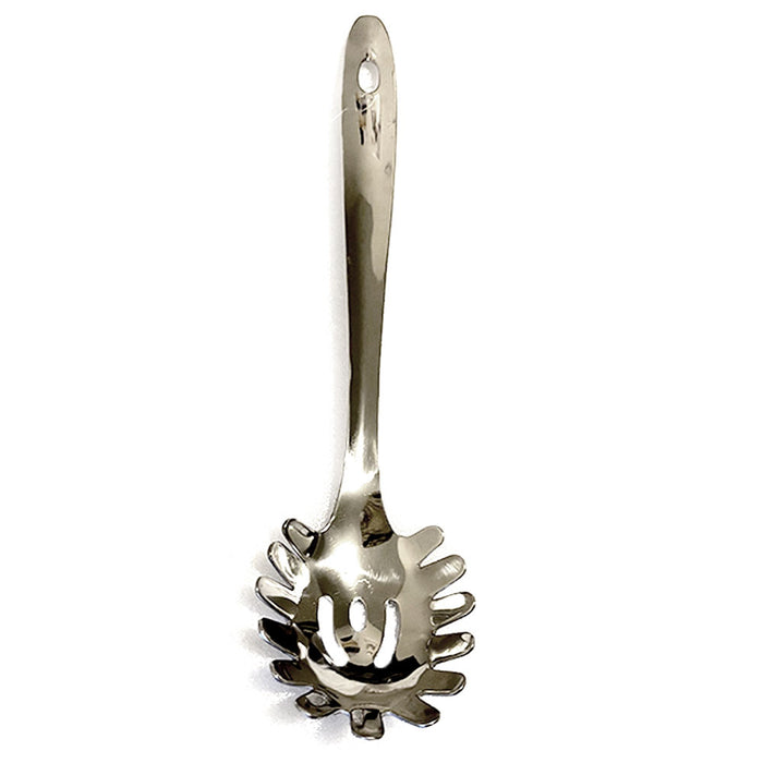 1 Stainless Steel Pasta Server Fork Spaghetti Noodles Spoon Kitchen Utensil 13"