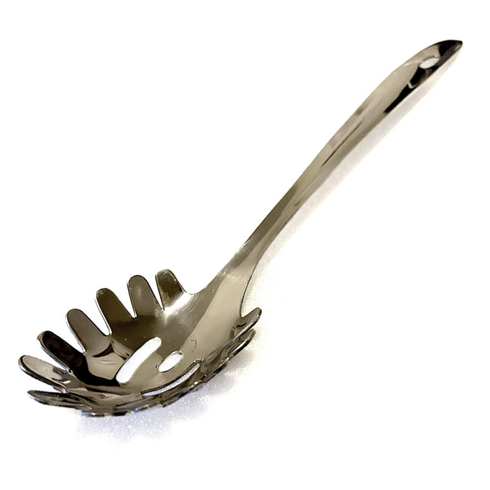 1 Stainless Steel Pasta Server Fork Spaghetti Noodles Spoon Kitchen Utensil 13"