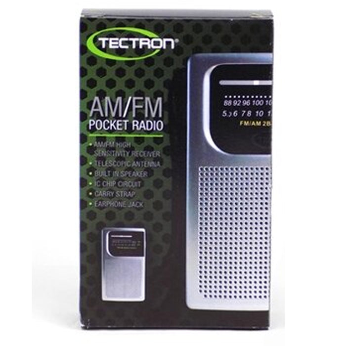 Emergency AM/FM Radio Battery Operated Radio Portable Pocket Receiver Speaker