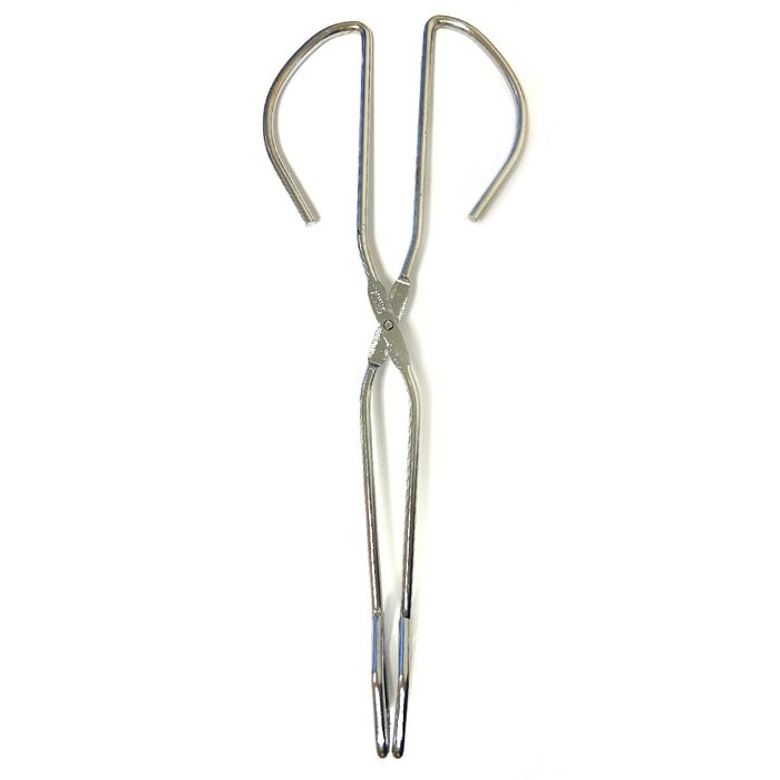 2 Pc Stainless Steel Food Tongs 10" Wire Scissor Handle Kitchen Chef BBQ Cooking