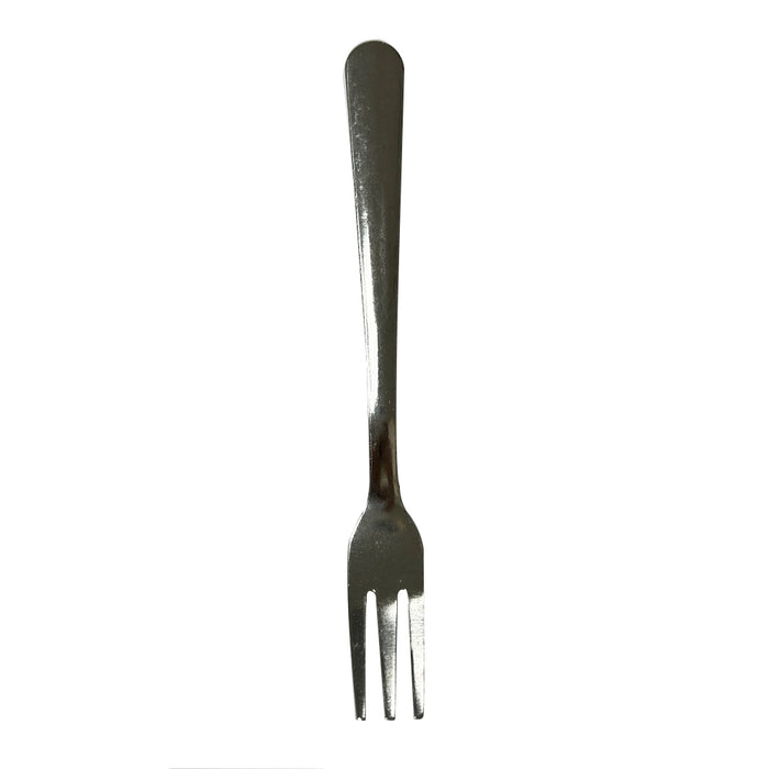 12 Pc 5-5/8" Oyster Forks Stainless Steel Tasting Utensils Seafood Crab Cocktail