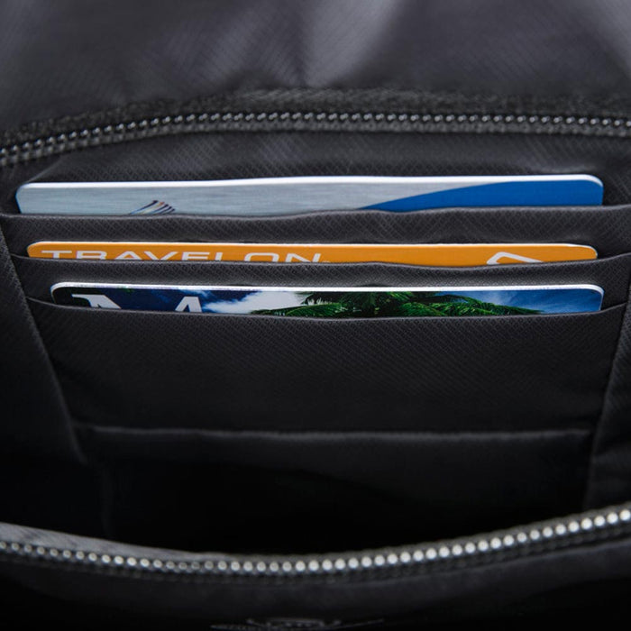 Travelon Crossbody Bag Anti-Theft Active Medium Black RFID Blocking Adjustable