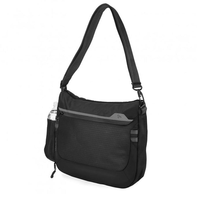 Travelon Crossbody Bag Anti-Theft Active Medium Black RFID Blocking Adjustable