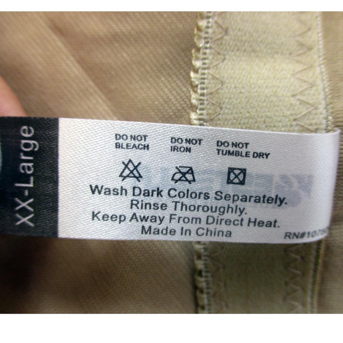 Beige Tummy Control Womens Slim High Waist Body Shaper Shapewear Underwear M