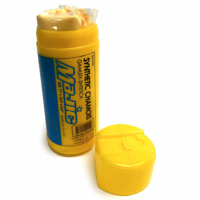 6 Pc Shammy Synthetic Chamois Super Absorbent Drying Cleaning Cloths Car Towel