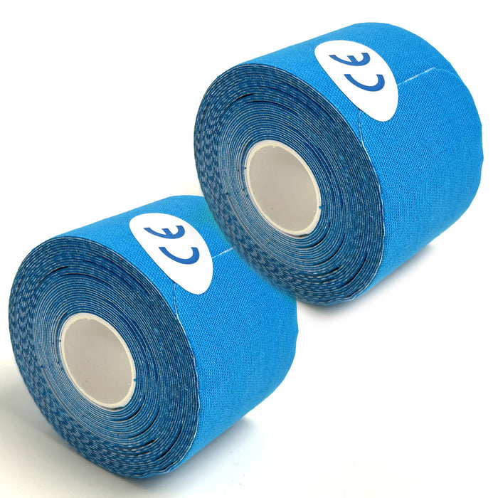 Kinesiology Tape Precut Strip 2 Roll Medical Athletic Bandage Latex Free 2"x16ft