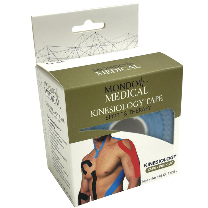 Kinesiology Tape Precut Strip 2 Roll Medical Athletic Bandage Latex Free 2"x16ft