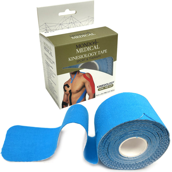 4 Roll Waterproof Kinesiology Tape 76ct Precut Strips Sport Stretch Band Support