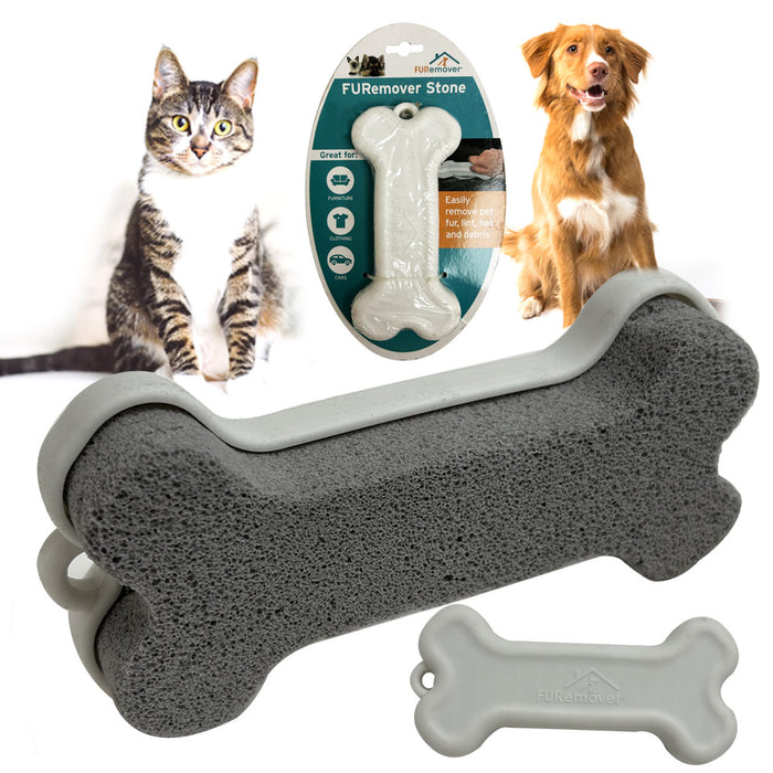 Pet Hair Remover Pumice Stone Clean Dog Cat Fur Lint Hair On Car Couch Furniture
