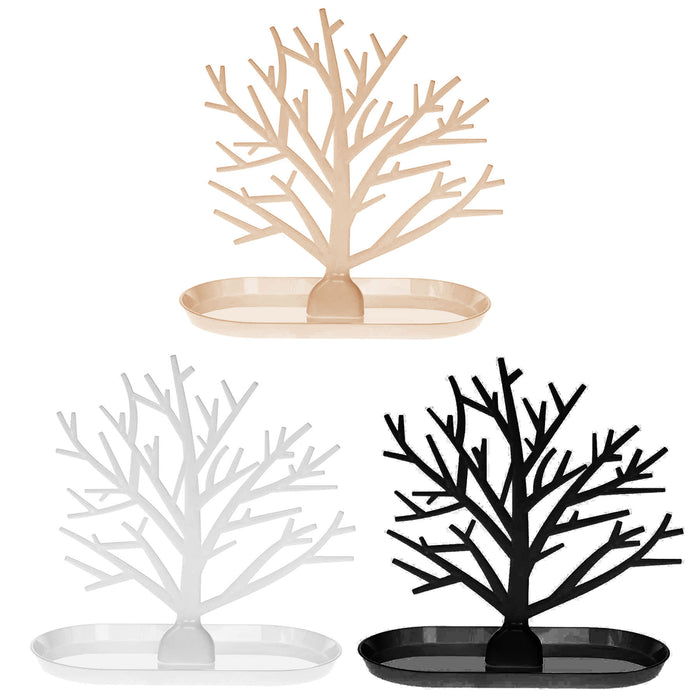 1 Jewelry Tree Stand Holder Organizer Display Earrings Bracelets Necklace Rings