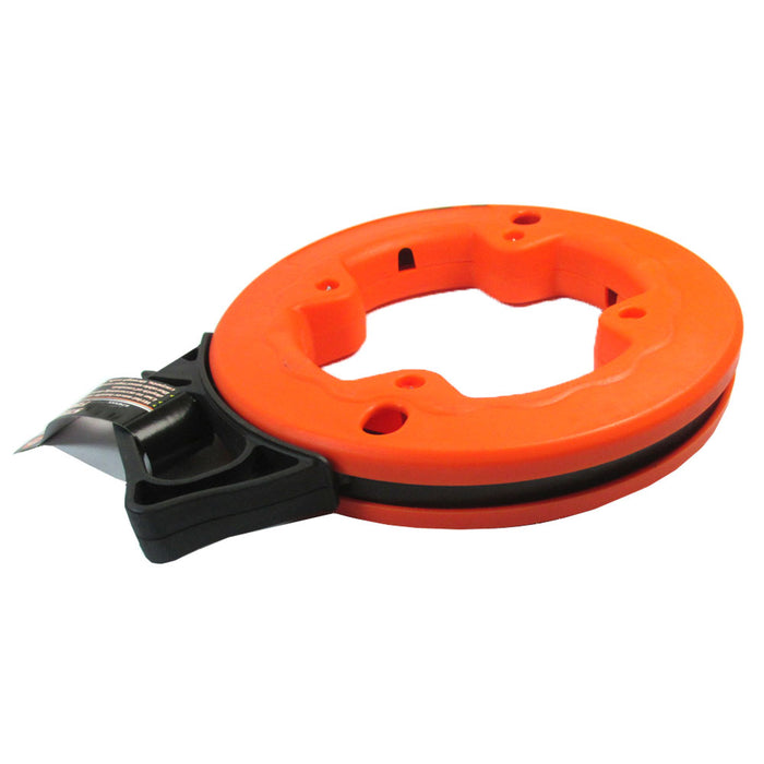 25Ft Steel Fish Tape Electric Wire Cable Puller Threader Electrician Plumber