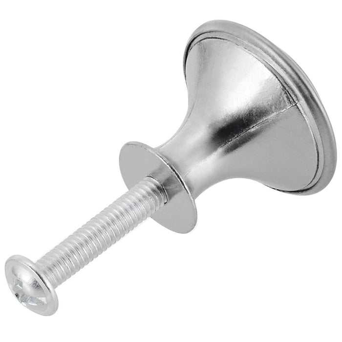 32 Pack 1-1/4 Inch Kitchen Cabinet Knobs Dresser Drawer Handle Nickel W/ Screws