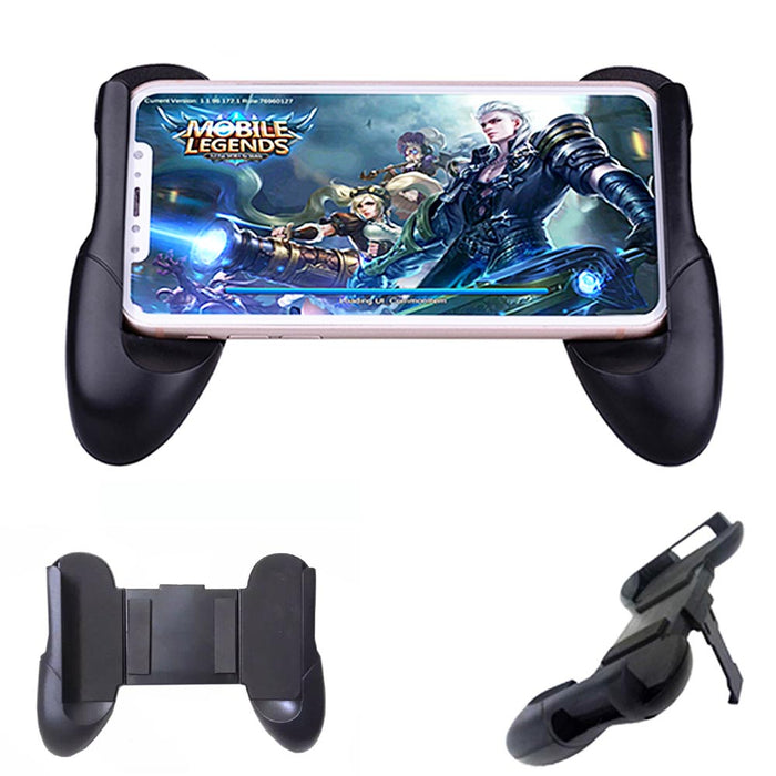 2PC Phone Holder Gamepad Grip Mobile Smartphone Controller Mount