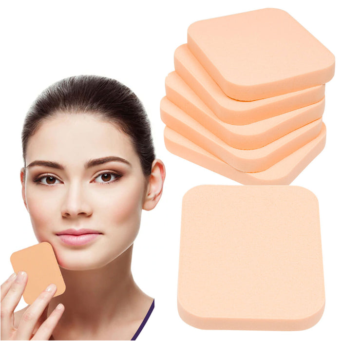 24 Cosmetic Sponge Square Foam Pad Make Up Applicator Powder Foundation Blender
