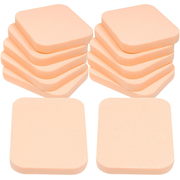 24 Cosmetic Sponge Square Foam Pad Make Up Applicator Powder Foundation Blender