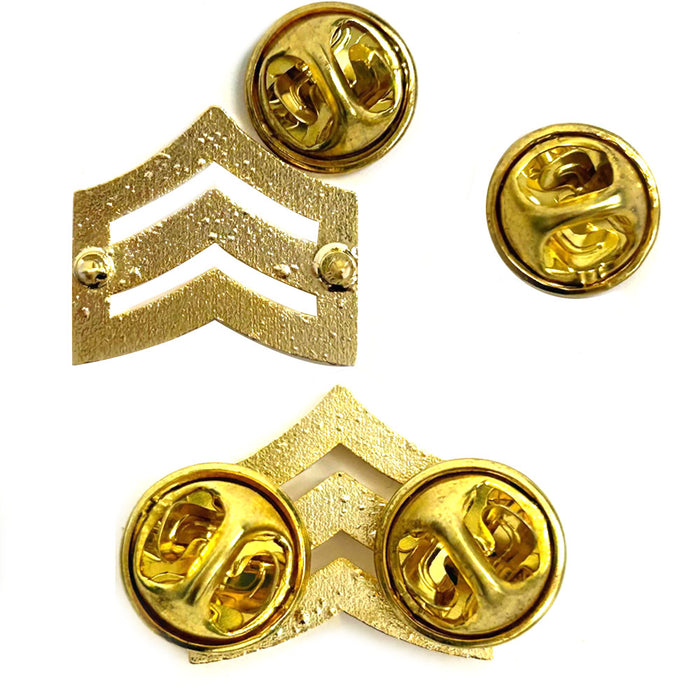 USA Army First Class Sergeant Collar Lapel Pin Insignia Military Veteran Hat Pin