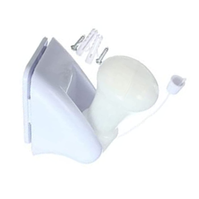2 Pc Mini Pull Lamp Light Bulbs LED Stick On Battery Powered Bulb Portable Mount