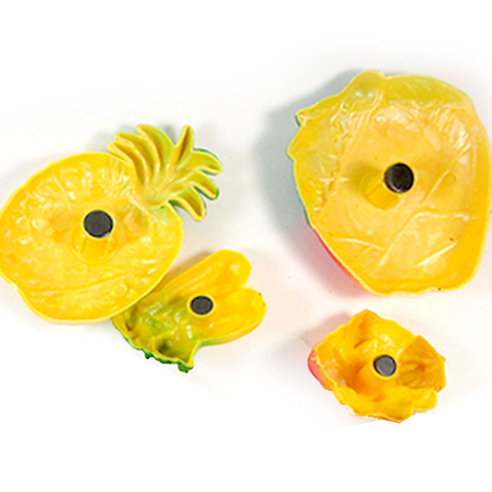 36 Pc Refrigerator Magnets Set Assorted Fruits Food Magnet Kitchen Fridge Locker