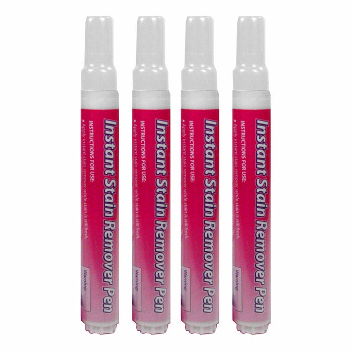 4 Pc Instant Stain Remover Pen To Go Travel Clothing Spot Cleaner Pretreatment