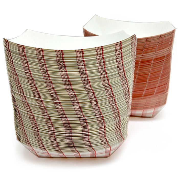 500 Ct Disposable Paper Food Boat Tray Plates Basket Containers Concession BBQ